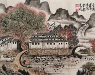 李慧绘画之山水