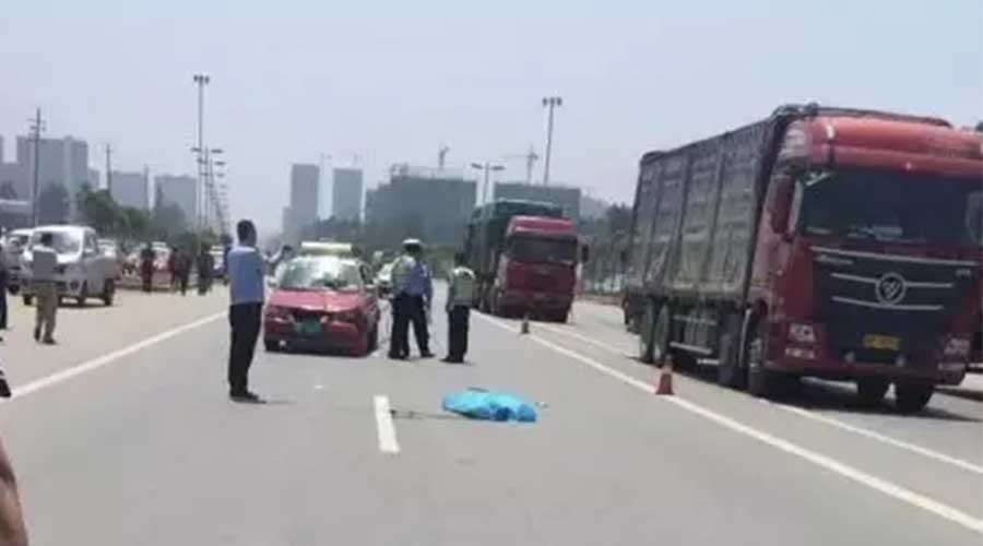 大驻马一16岁女孩撞死人后逃逸/今天铜山大道突发2起车祸，1人死亡...