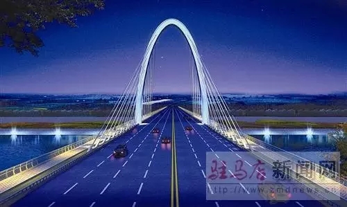驻马店市又有地标性景观：全省首座拱形塔斜拉桥—练江河大桥/驻马店又上中央电视台啦
