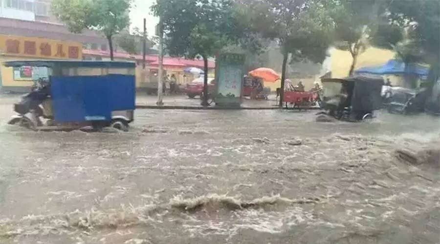 昨晚强暴雨来袭，大驻马哪里水最深？更可怕的是，未来7天还将迎2次暴雨