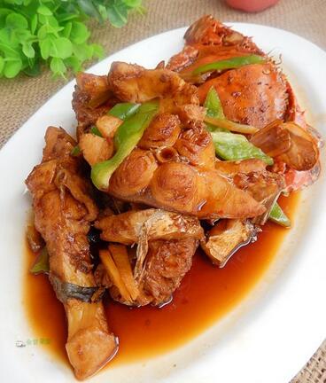 如何制作梭子蟹烧鱼块--驻马店新闻--驻马店广