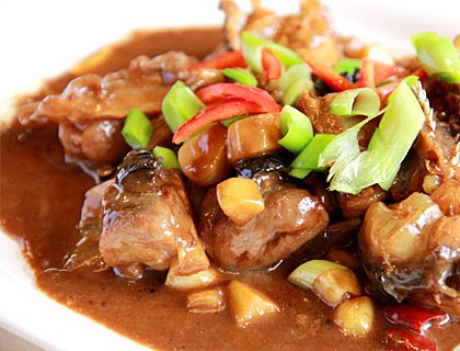 红烧安康鱼的做法