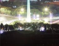 农洽会期间驻马店的夜晚