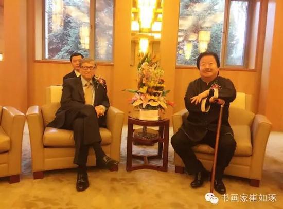 崔如琢师承齐白石弟子 作品曾随神六升空