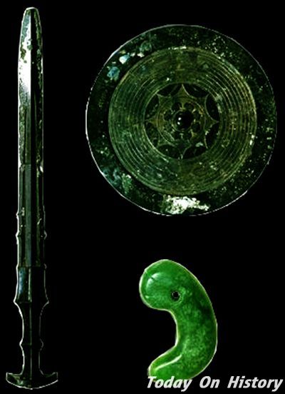 日本三大神器 日本三大神器是从中国骗去的?