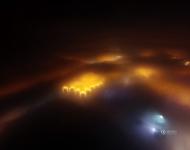 雾霾中的城市之夜。nico/东方IC