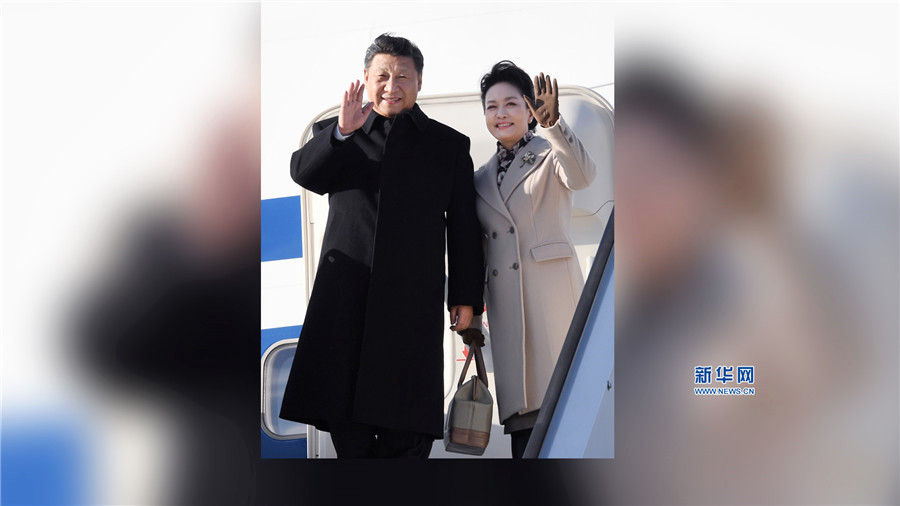 访问芬兰并赴美国举行中美元首会晤精彩回放-