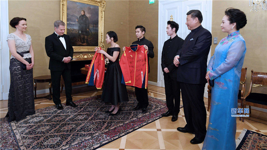 访问芬兰并赴美国举行中美元首会晤精彩回放-