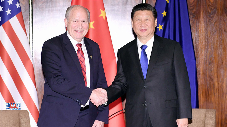 访问芬兰并赴美国举行中美元首会晤精彩回放-