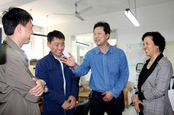 省委宣传部调研组到驻马店调研基层媒体融合发展情况