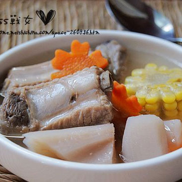 莲藕排骨汤怎样炖出来的汤才白呢 e1d988b02c293aeec59ac39b75fa114c.jpg