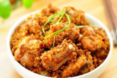 粉蒸排骨怎么蒸得粉不散 30a53423850482ce0ceda33fe95fd2fc.jpg