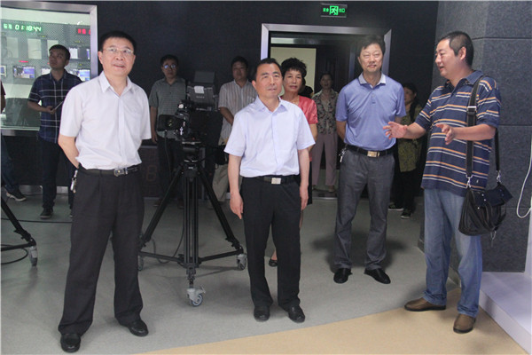 戚存杰到驻马店广播电视台督导调研创文工作开展情况