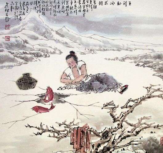 王祥卧冰求鲤的故事介绍 王祥卧冰求鲤的故事