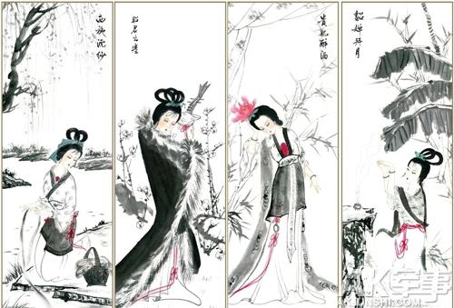 沉鱼落雁闭月羞花指的是谁 中国古代四大美女