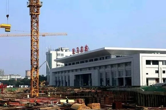 驻马店火车站新站房已经竣工啦！