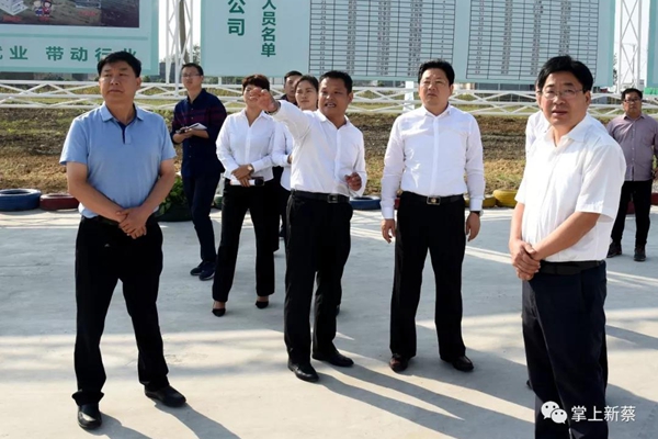 朱是西深入新蔡县实地调研指导乡村振兴战略实