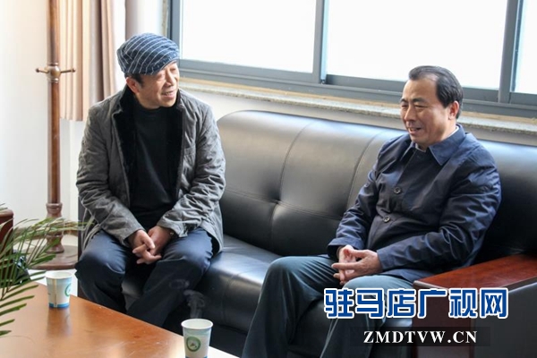 戚存杰到驻马店广播电视台慰问拔尖人才