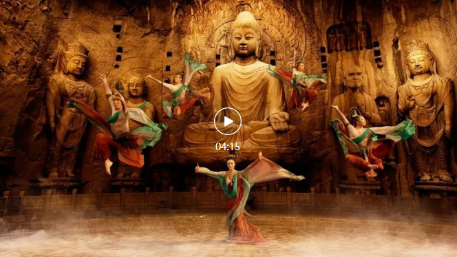 飞天舞遇上四大石窟，太惊艳！