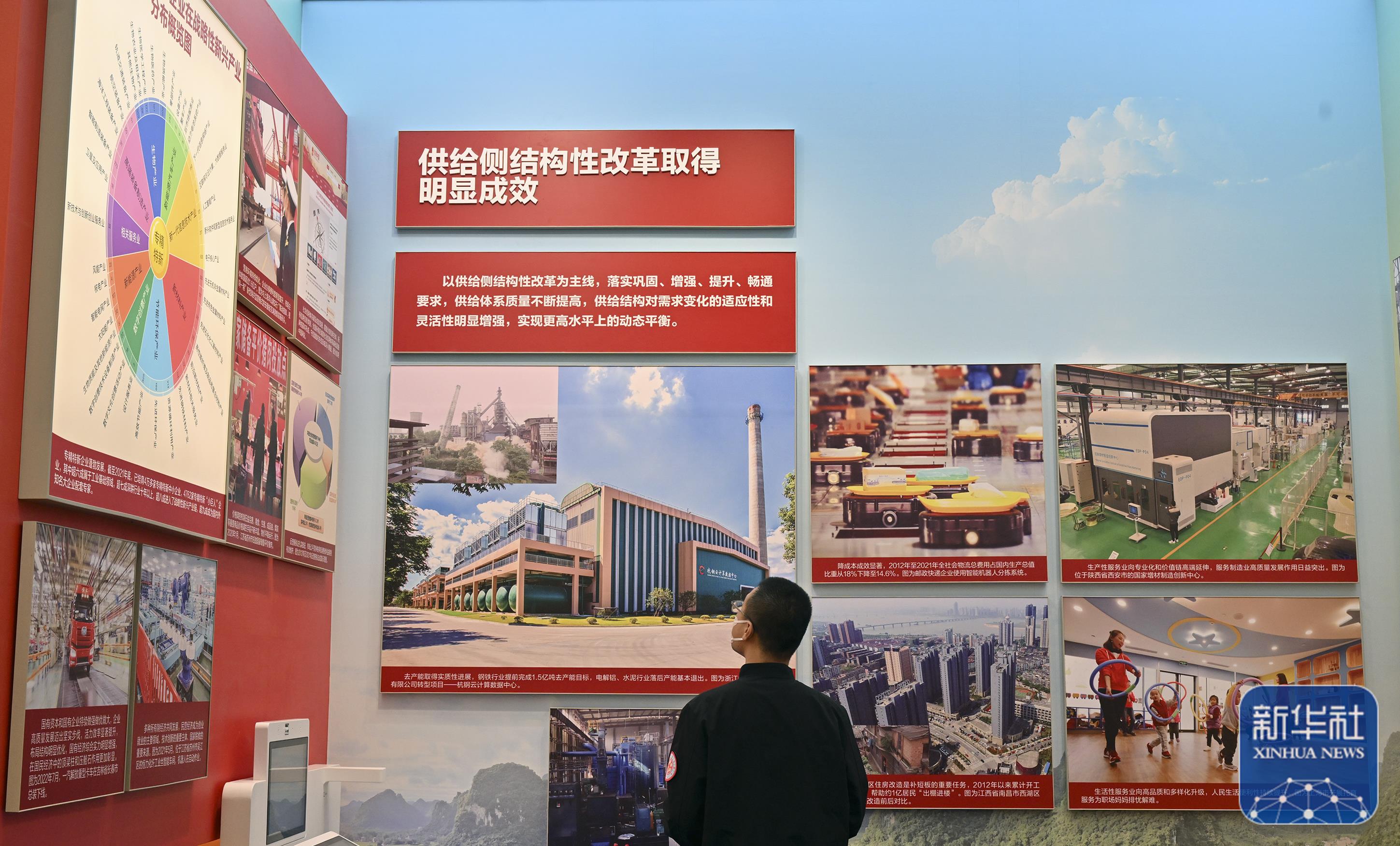 非凡的变革 巨大的跨越——从“奋进新时代”主题成就展看新时代经济建设