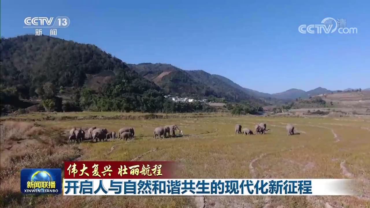 伟大复兴 壮丽航程 | 开启人与自然和谐共生的现代化新征程