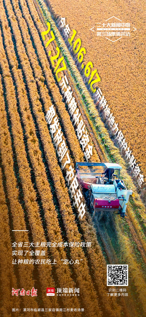 海报丨种好优质河南粮，奏响创新最强音