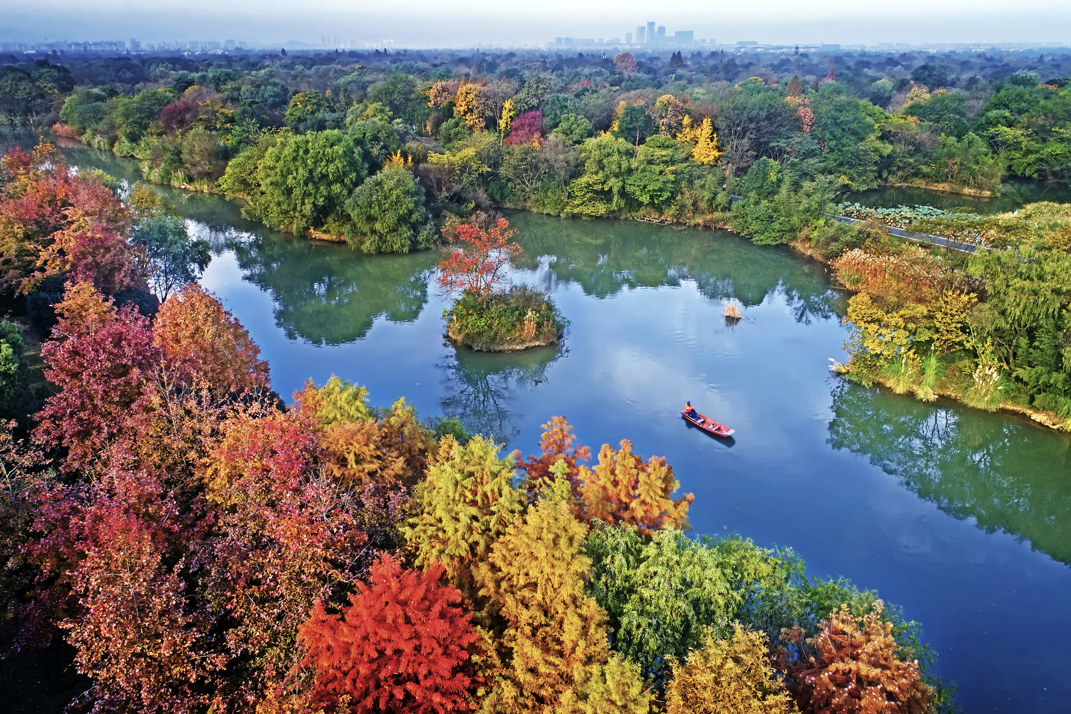 新华全媒+｜在水一方 大美湿地