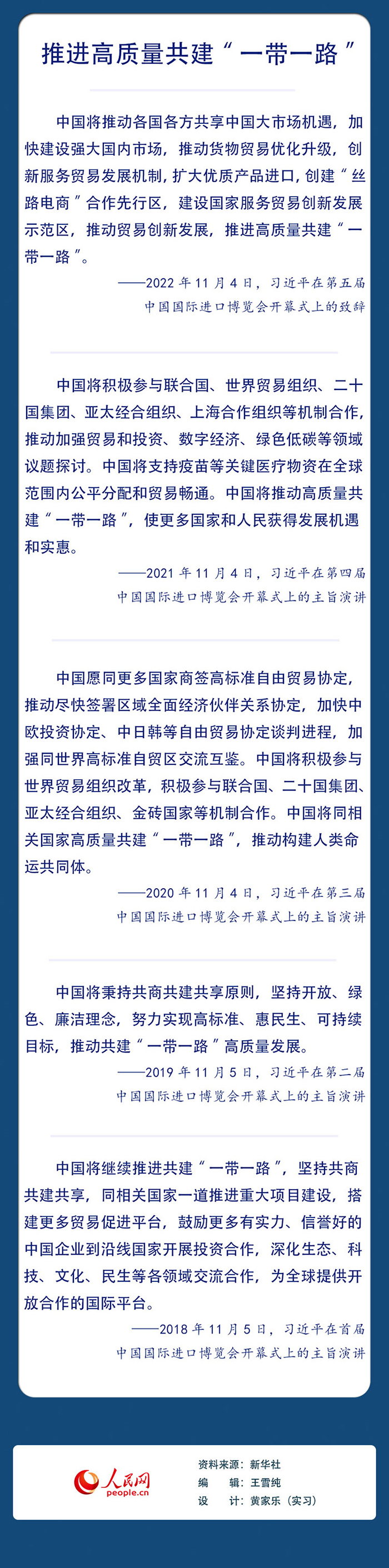五年进博会上习近平一以贯之的中国主张