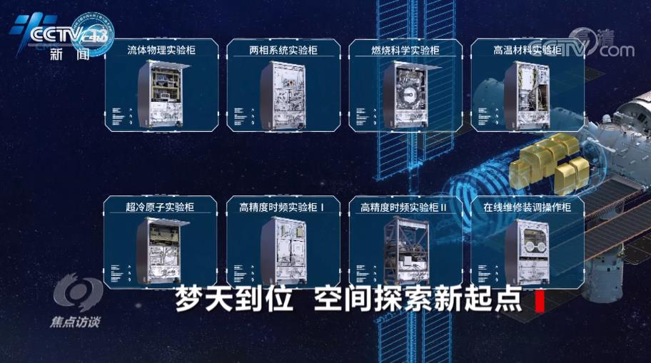 新闻频道 中国新闻 焦点访谈:梦天到位 空间探索新起点