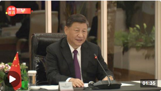 独家视频丨习近平：中印尼为发展中国家团结合作、互利共赢树立了样板