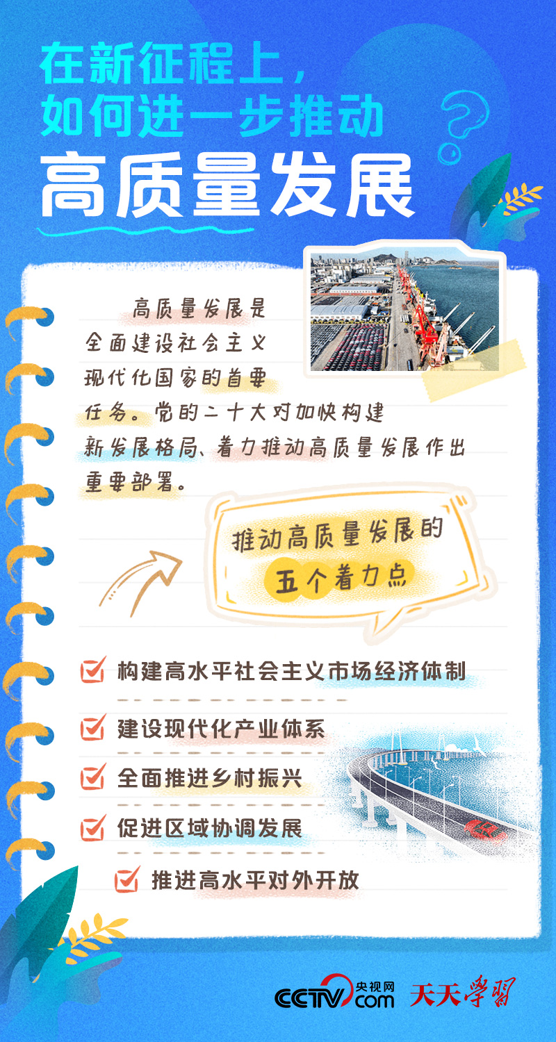 二十大报告学习笔记丨高质量发展篇