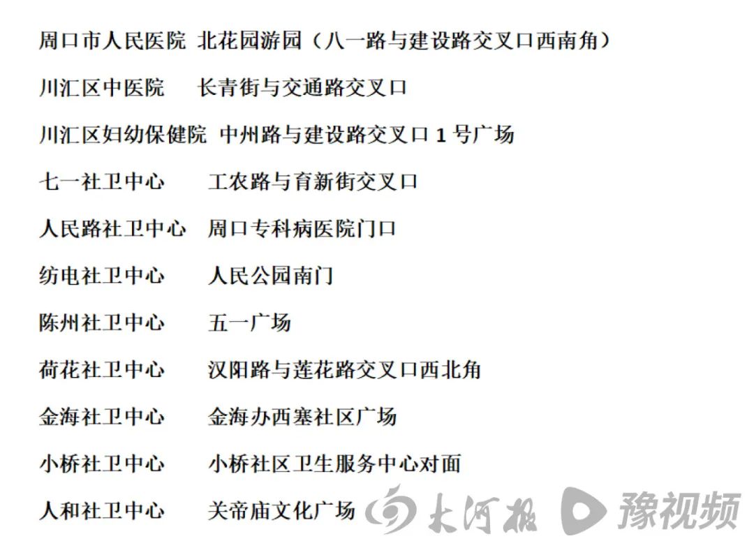 河南多地核酸小屋变发热诊疗站,附地址→