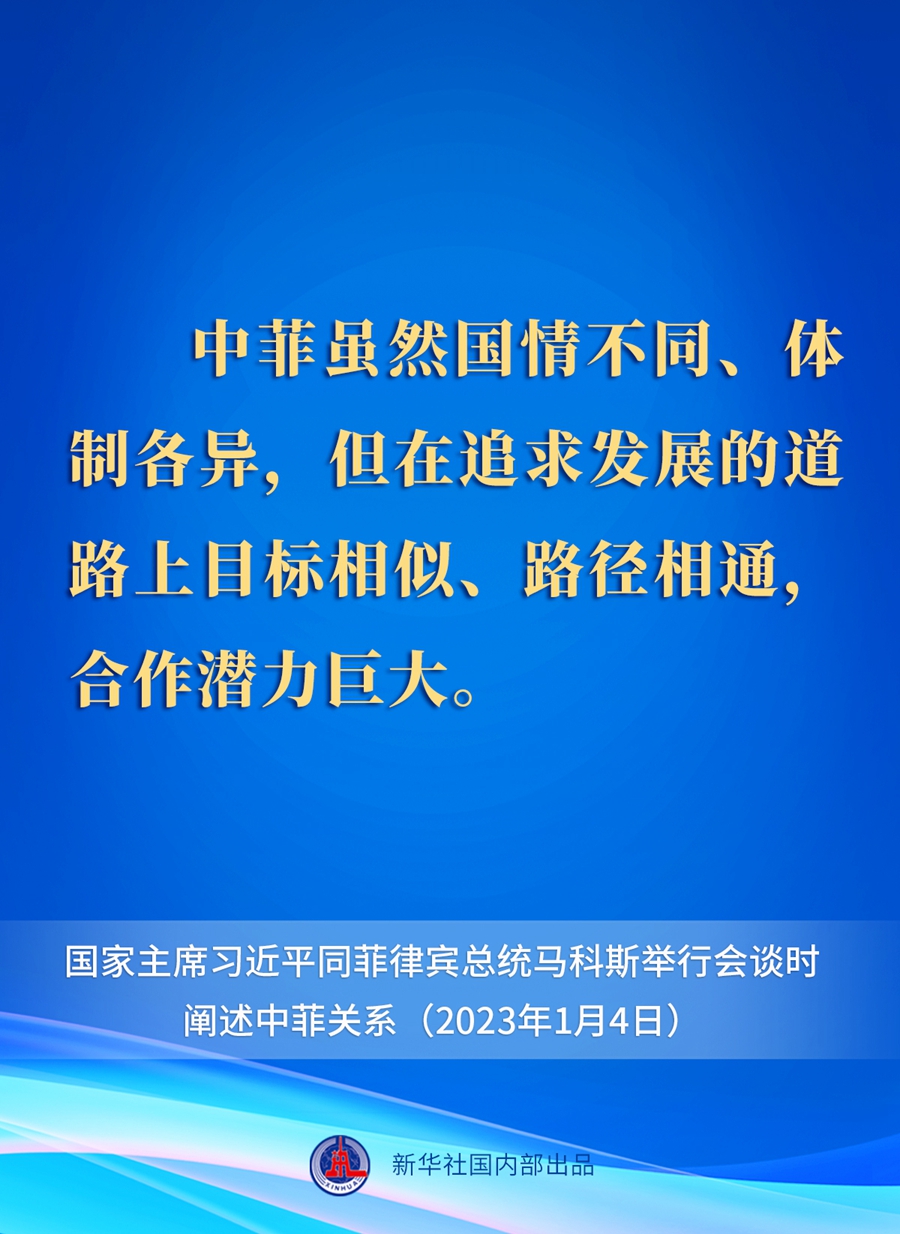 要点速览丨新年首场外事活动，习近平主席这样阐述中菲关系 