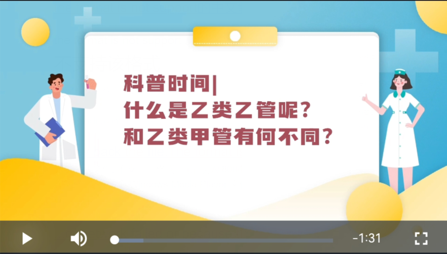 科普时间丨什么是乙类乙管呢？和乙类甲管有什么不同？