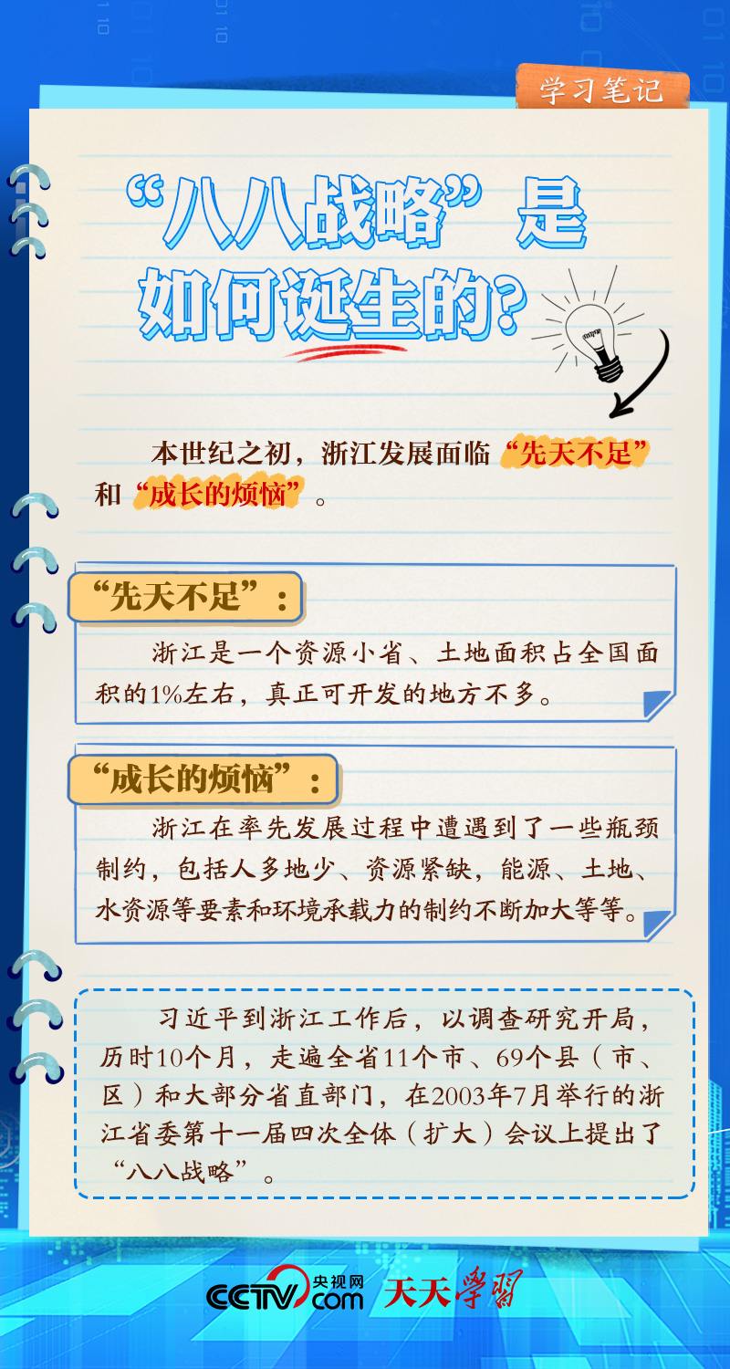 天天学习丨 20 年前，习近平赋予浙江一把发展的“金钥匙”