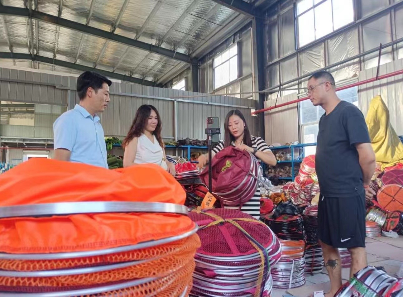 央媒看河南｜河南西平：一张小渔网“织”出大产业