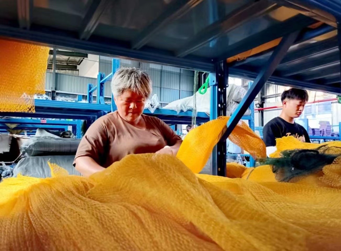 央媒看河南｜河南西平：一张小渔网“织”出大产业