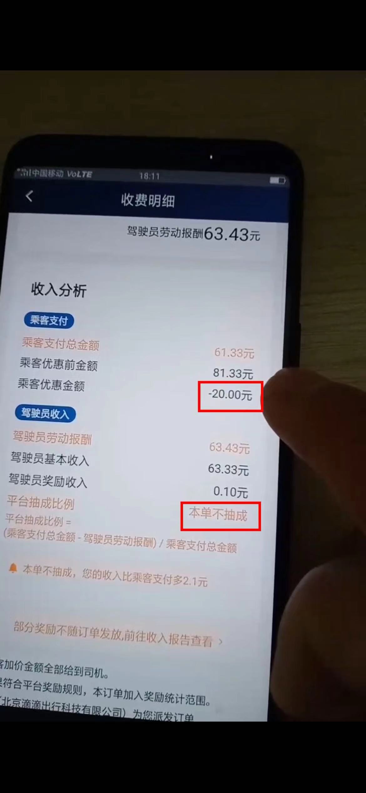 网约车佣金抽成乱象调查:平台层层扣款 司机收入受挤压