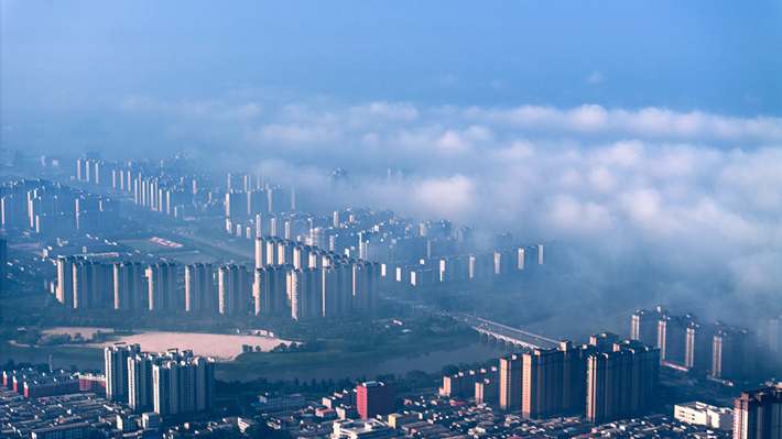 县区动态｜平流雾奇观宛若仙境