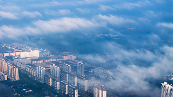 县区动态｜平流雾奇观宛若仙境