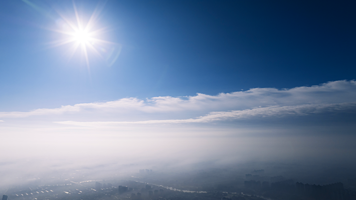 县区动态｜平流雾奇观宛若仙境