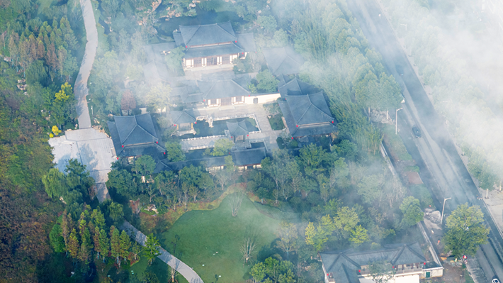 县区动态｜平流雾奇观宛若仙境