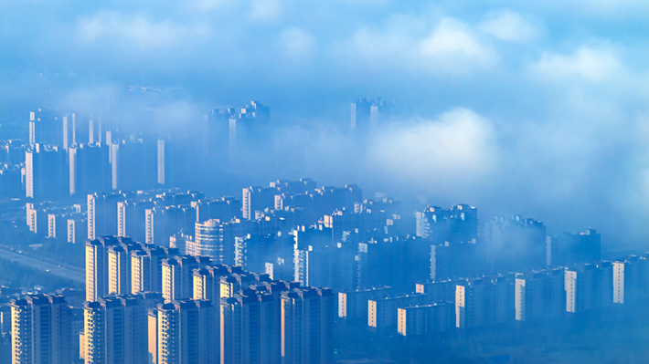 县区动态｜平流雾奇观宛若仙境