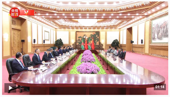 独家视频丨习近平：多米尼克是中国在加勒比地区的好朋友 好伙伴