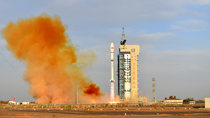 中国成功发射试验三十一号卫星