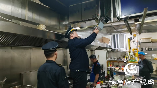  示范区城管局扎实开展餐饮油烟专项治理行动