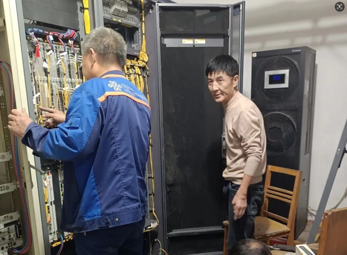 驻马店联通泌阳县分公司创新开展设备竖装改造(图文)