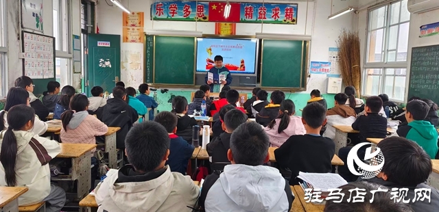 泌阳县下碑寺乡开展反邪教知识进校园宣传活动