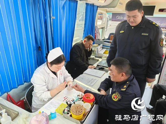开发区城市管理事务中心开展无偿献血活动