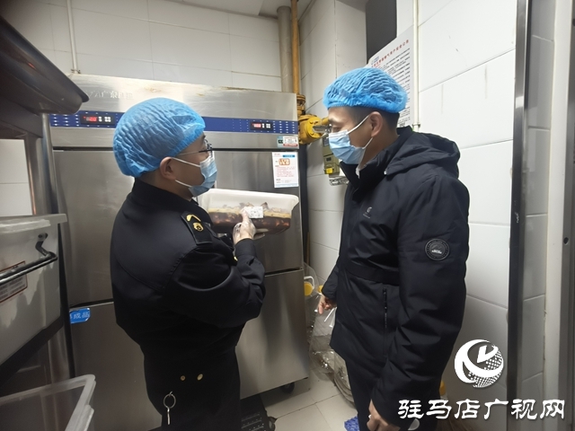 守护师生“舌尖安全”：驻马店市市场监管局开发区分局突击“回头看”校园食堂